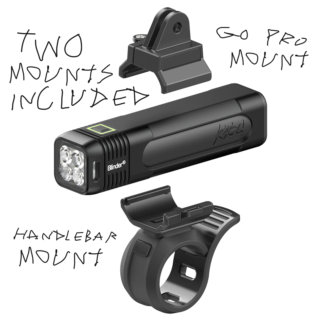 Blinder 1000 & Blinder Square Bike Light Set - Image 3